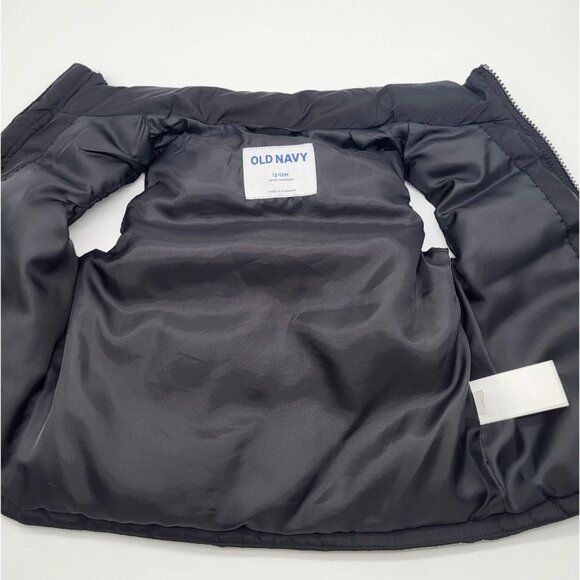 OLD NAVY Baby Toddler 12-18M Black Puffer Vest - Picture 8 of 8